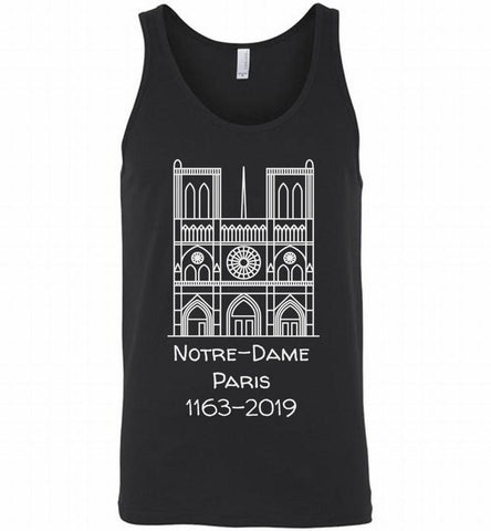 Notre Dame Paris 1163 - 2019 Tank - zezetee