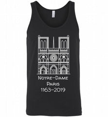 Notre Dame Paris 1163 - 2019 Tank - zezetee