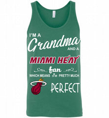 I'M A Grandma And A Miami Heat Fans Perfect Tank - zezetee