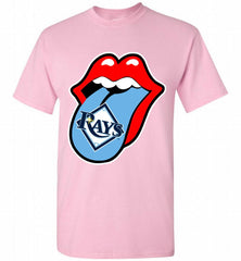 Tampa Bay Rays  x The Rolling Stones Logo Shirt - zezetee