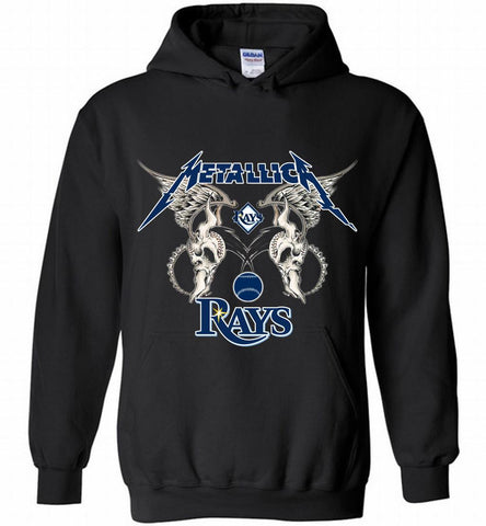 Metallica Tampa Bay Rays Logo Hoodie - zezetee