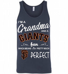I'M A Grandma And A San Francisco Giants Fans Gift Tank - zezetee