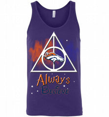 Denver Broncos Always Believe Harry Potter Tank - zezetee