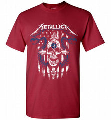 Metallica Snake Skull MinnesotaTimberwolves Logo Shirt - zezetee