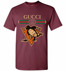 Gucci Pittsburgh Penguins Logo Shirt - zezetee