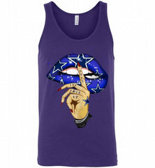 Dallas Cowboys Lip Shut The Fuck Up Tank - zezetee