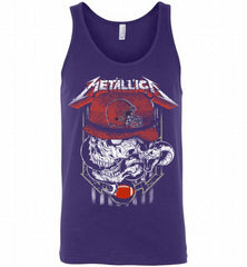 Metallica Skull Snake Cleveland Browns Tank - zezetee