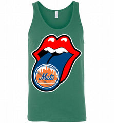New York Mets  x The Rolling Stones Logo Tank - zezetee
