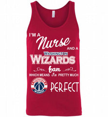 I'M A Nurse And A Washington Wizards Fans Perfect Tank - zezetee