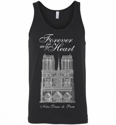Notre Dame Paris-Catholic-Cathedral-Architecture Tank
