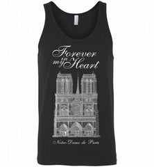 Notre Dame Paris-Catholic-Cathedral-Architecture Tank - zezetee