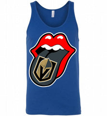 Vegas Golden Knightsg  x The Rolling Stones Logo Tank - zezetee