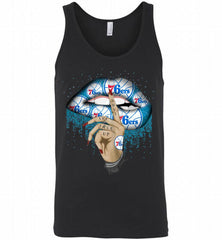 Philadelphia 76ers Lip Shut The Fuck Up Tank - zezetee