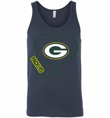 Nurse Heartbeat Green Bay Packers Tank - zezetee