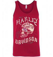HARLEY DAVIDSON SKULL Detroit Pistons Tank - zezetee
