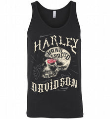 HARLEY DAVIDSON SKULL Detroit Red Wings Tank - zezetee