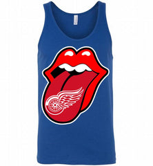 Detroit Red Wings  x The Rolling Stones Logo Tank - zezetee