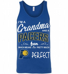 I'M A Grandma And A Indiana Pacers Fans Perfect Tank - zezetee