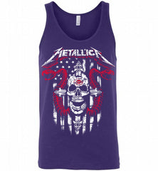 Metallica Cincinnati Reds Logo Tank - zezetee