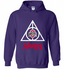 OHIO STATE BUCKEYES DEATHLY HALLOWS ALWAYS GIFT Hoodie - zezetee