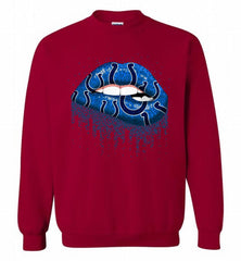 Lip Indianapolis Colts Football Crewneck Sweatshirt - zezetee