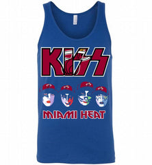 Kiss Miami Heat Logo Tank - zezetee