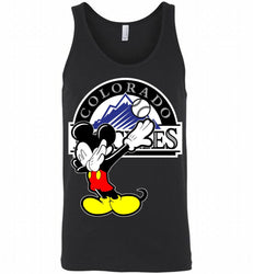 Disney Mickey Mouse Dabbing Colorado Rockies Tank