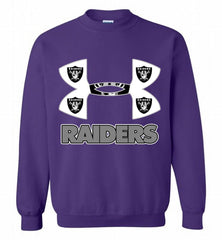Under Armour Oakland Raiders Crewneck Sweatshirt - zezetee