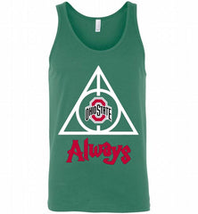 OHIO STATE BUCKEYES DEATHLY HALLOWS ALWAYS GIFT Tank - zezetee