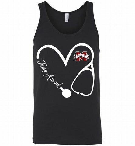 Love Nurse Trump Around Mississippi Fresno State Bulldogs Tank - zezetee