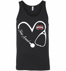 Love Nurse Trump Around Mississippi Fresno State Bulldogs Tank - zezetee