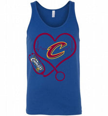 Nurse Heartbeat Love Cleveland Cavaliers Tank - zezetee