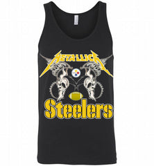 Metallica Pittsburgh SteelersLogo Tank - zezetee