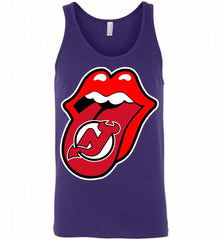 New Jersey Devils  x The Rolling Stones Logo Tank - zezetee