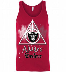 Oakland Raiders Always Believe Harry Potter Tank - zezetee