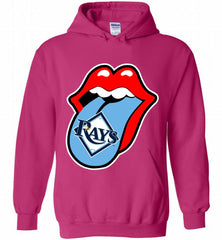 Tampa Bay Rays  x The Rolling Stones Logo Hoodie - zezetee