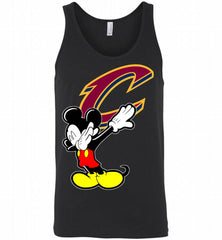 Disney Mickey Mouse Dabbing Cleveland Cavaliers Tank - zezetee