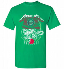 Metallica Skull Minnesota Twins Logo Shirt - zezetee