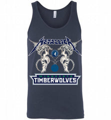 Metallica MinnesotaTimberwolves Logo Tank - zezetee