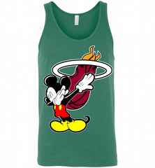 Disney Mickey Mouse Dabbing Miami Heat Tank - zezetee