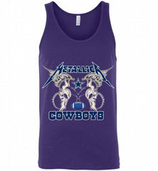Metallica Dallas Cowboys Tank - zezetee