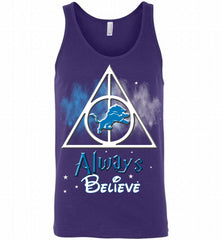 Detroit Lions Always Believe Harry Potter Tank - zezetee