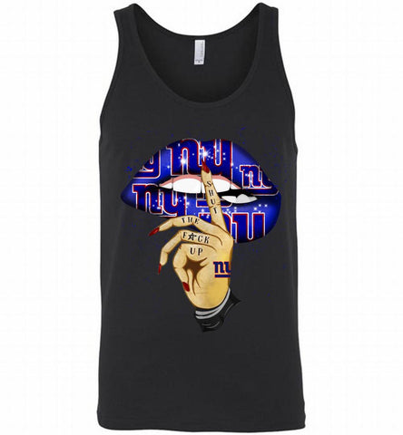 NFL New York Giants Lip Shut The Fuck Up Tank - zezetee