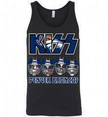 Kiss Denver Broncos Logo Tank - zezetee
