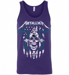 Metallica Snake Skull San Jose Sharks Logo Tank - zezetee