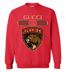 Gucci Florida Panthers Logo Crewneck Sweatshirt - zezetee
