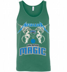 Metallica Orlando Magic Logo Tank - zezetee