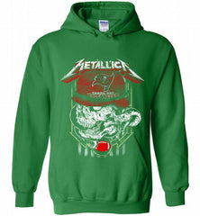 Metallica Skull Snake Tampa Bay Buccaneers Hoodie - zezetee