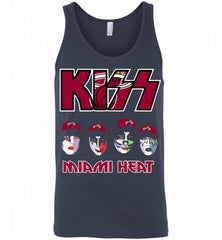 Kiss Miami Heat Logo Tank - zezetee