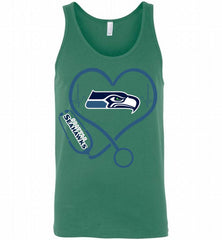Nurse Heartbeat Seattle Seahawks Tank - zezetee